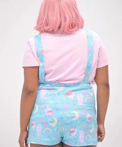 In Control Clothing Fairy Kei Pattern Overalls