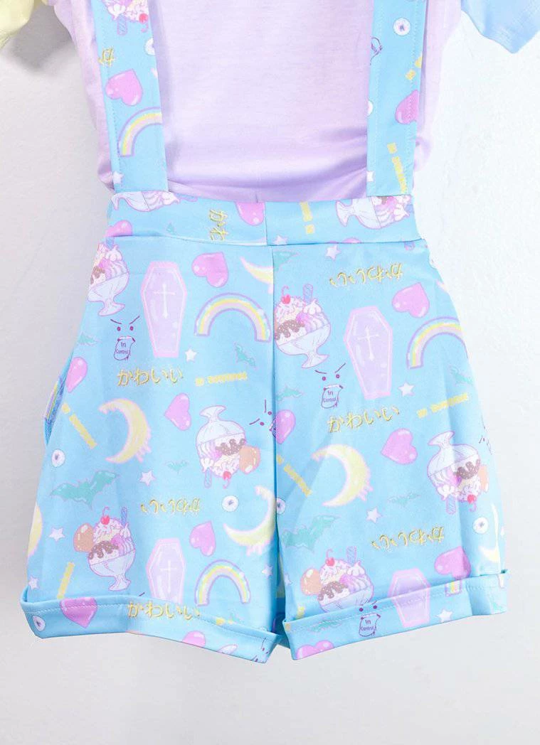 In Control Clothing Fairy Kei Pattern Overalls KawaiiHot 9 In Control Clothing Fairy Kei Pattern Overalls KawaiiHot