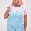 In Control Clothing Fairy Kei Pattern Overalls