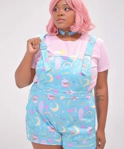 In Control Clothing Fairy Kei Pattern Overalls