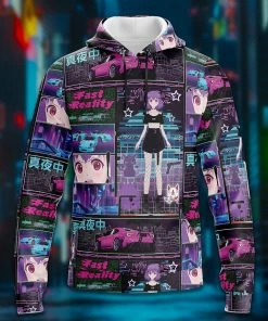 In Control Clothing Fast Reality Anime Hoodie Sweatshirts + Hoodies