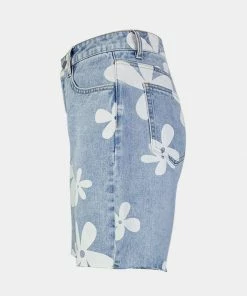 Trendsi Floral High Waist Denim Shorts Bestsellers