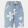 Trendsi Floral High Waist Denim Shorts Bestsellers