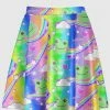 In Control Clothing Frog Kidcore Flare Skirt New In
