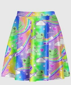 In Control Clothing Bestsellers Frog Kidcore Flare Skirt