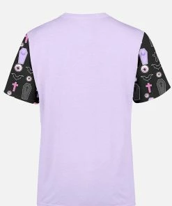 Gianella Baby Bestsellers Goth Candy Black & Lilac T-Shirt