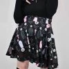 In Control Clothing Goth Candy Black Mesh Skirt
