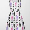 Gianella Baby New In Goth Candy White Skater Dress
