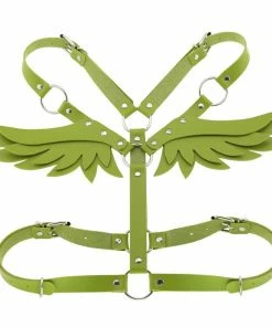 In Control Clothing Green Fairycore Forrest Wings Body Harness Bestsellers 7 In Control Clothing Green Fairycore Forrest Wings Body Harness Bestsellers
