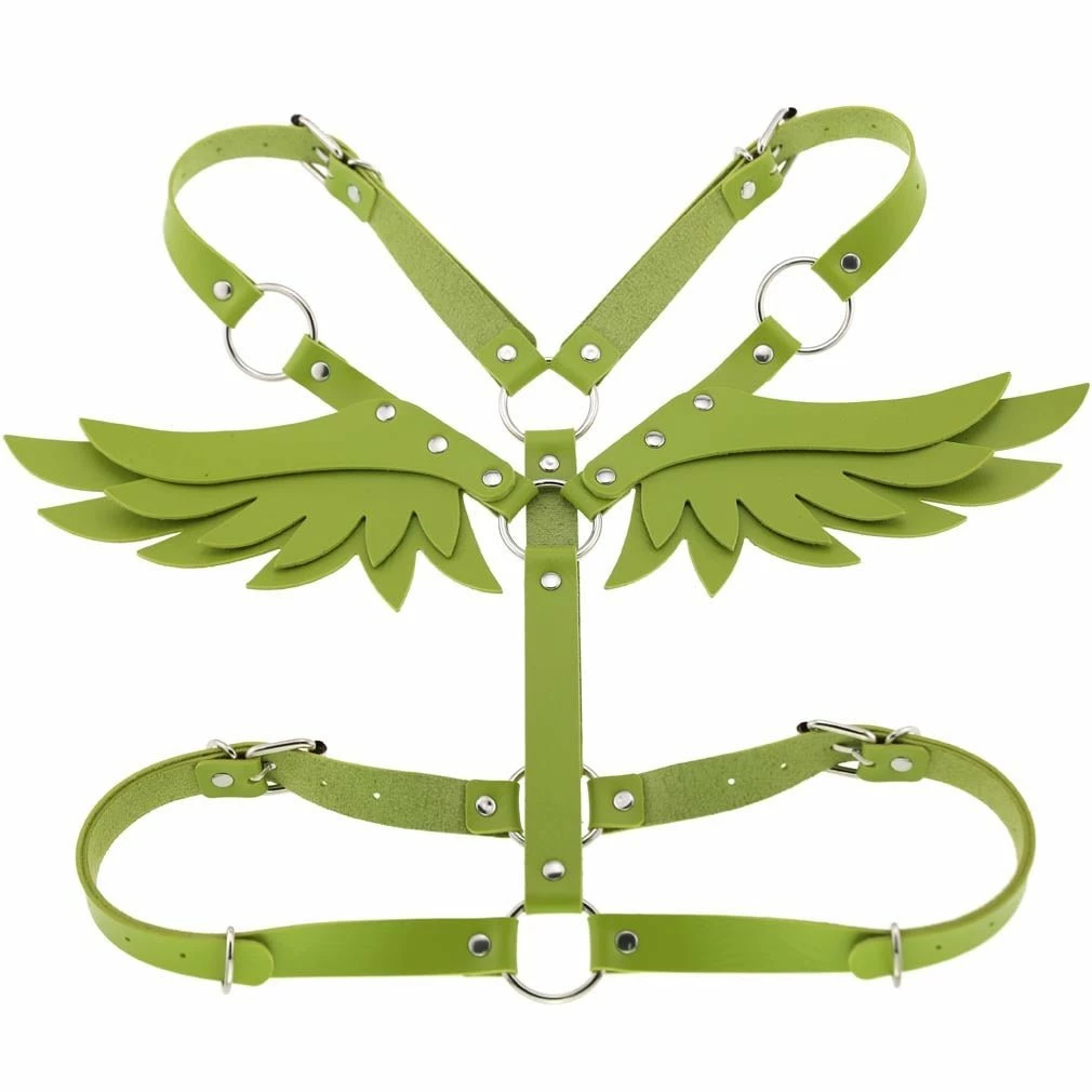 In Control Clothing Green Fairycore Forrest Wings Body Harness Bestsellers 5 In Control Clothing Green Fairycore Forrest Wings Body Harness Bestsellers