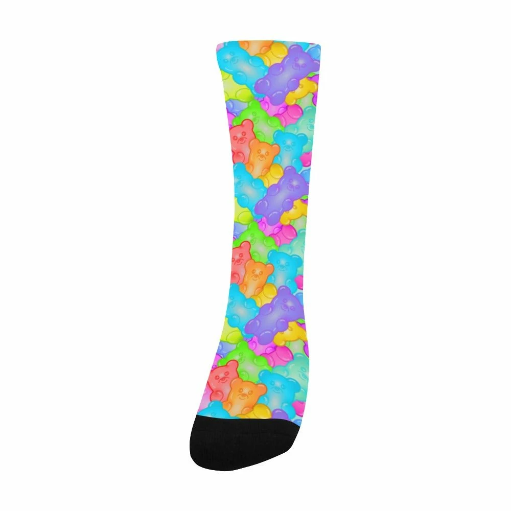 In Control Clothing Gummy Bear Colorful Crew Socks 5 In Control Clothing Gummy Bear Colorful Crew Socks
