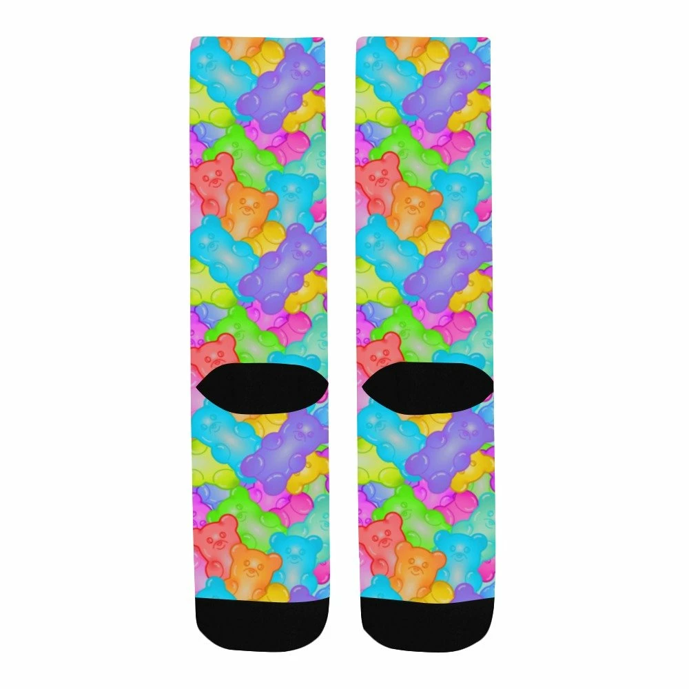 In Control Clothing Gummy Bear Colorful Crew Socks 4 In Control Clothing Gummy Bear Colorful Crew Socks