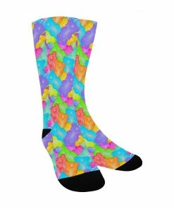 In Control Clothing Gummy Bear Colorful Crew Socks 9 In Control Clothing Gummy Bear Colorful Crew Socks