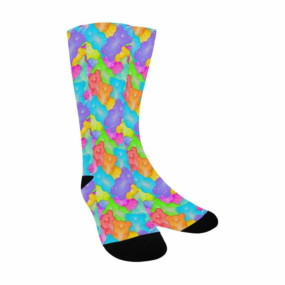 In Control Clothing Gummy Bear Colorful Crew Socks 6 In Control Clothing Gummy Bear Colorful Crew Socks