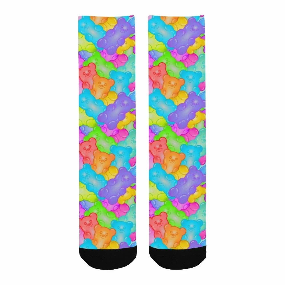 In Control Clothing Gummy Bear Colorful Crew Socks 3 In Control Clothing Gummy Bear Colorful Crew Socks
