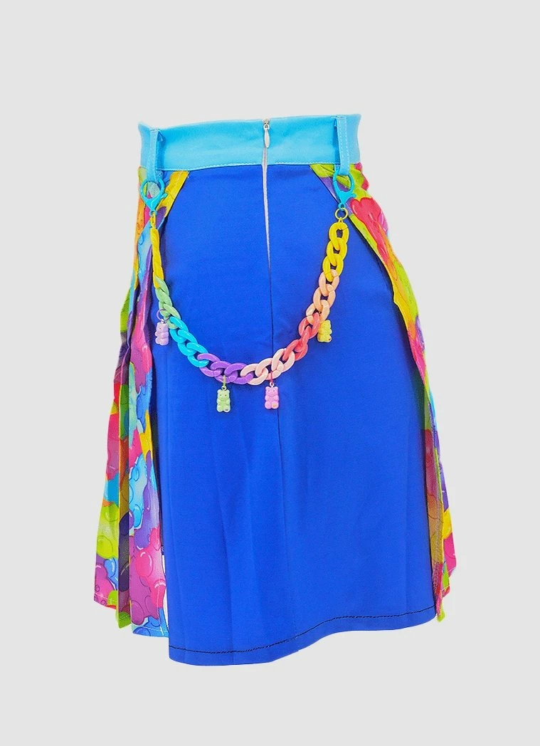 In Control Clothing Gummy Bear Pleated Chain Skirt Bestsellers 5 In Control Clothing Gummy Bear Pleated Chain Skirt Bestsellers