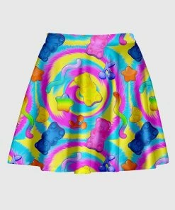 In Control Clothing Gummy Candy Flare Skirt