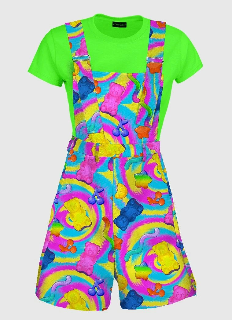 In Control Clothing Gummy Candy Overalls 3 In Control Clothing Gummy Candy Overalls