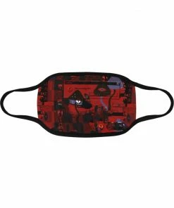 In Control Clothing Hacked Mushroom Red Mask Accessories