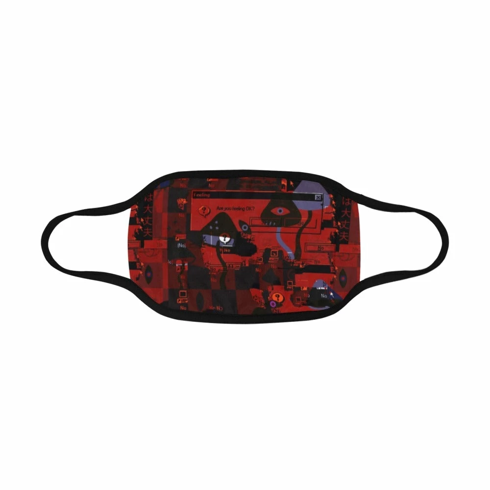 In Control Clothing Hacked Mushroom Red Mask Accessories 4 In Control Clothing Hacked Mushroom Red Mask Accessories