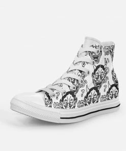 In Control Clothing Hannya Mask Are You Afraid Mens High Top