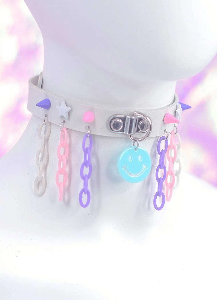 In Control Clothing Happy-Go-Lucky Choker Necklace Bestsellers 6 In Control Clothing Happy-Go-Lucky Choker Necklace Bestsellers