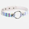 In Control Clothing Holographic Raver Choker Necklace Bestsellers
