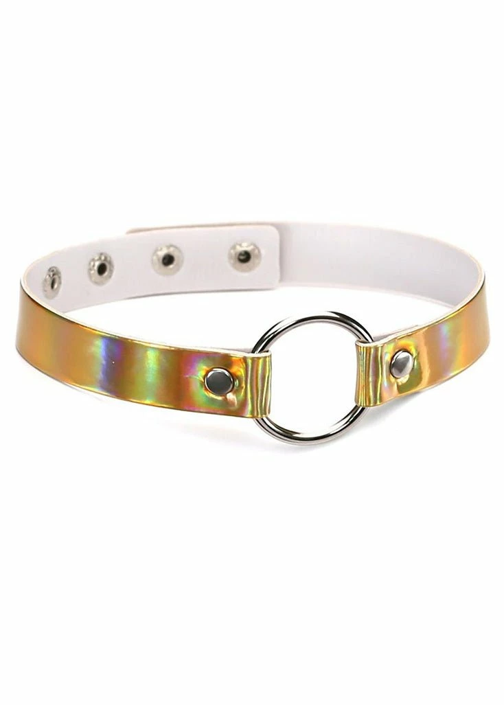 In Control Clothing Holographic Raver Choker Necklace Bestsellers 6 In Control Clothing Holographic Raver Choker Necklace Bestsellers