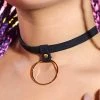 In Control Clothing Bestsellers Hoop Ring Detail Choker Necklace