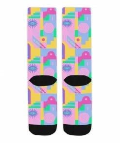 In Control Clothing Iméra Abstract Town Crew Socks