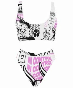 In Control Clothing Japanese Hannya Mask Pattern Swimsuit Bestsellers