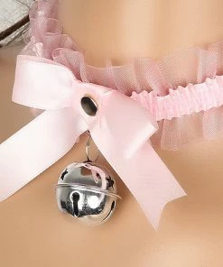 In Control Clothing Bestsellers Kawaii Bell Ribbon Bow Collar Necklace