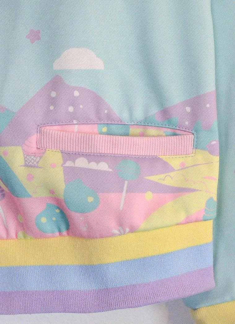 In Control Clothing Kawaii Castle Cardigan New In 7 In Control Clothing Kawaii Castle Cardigan New In