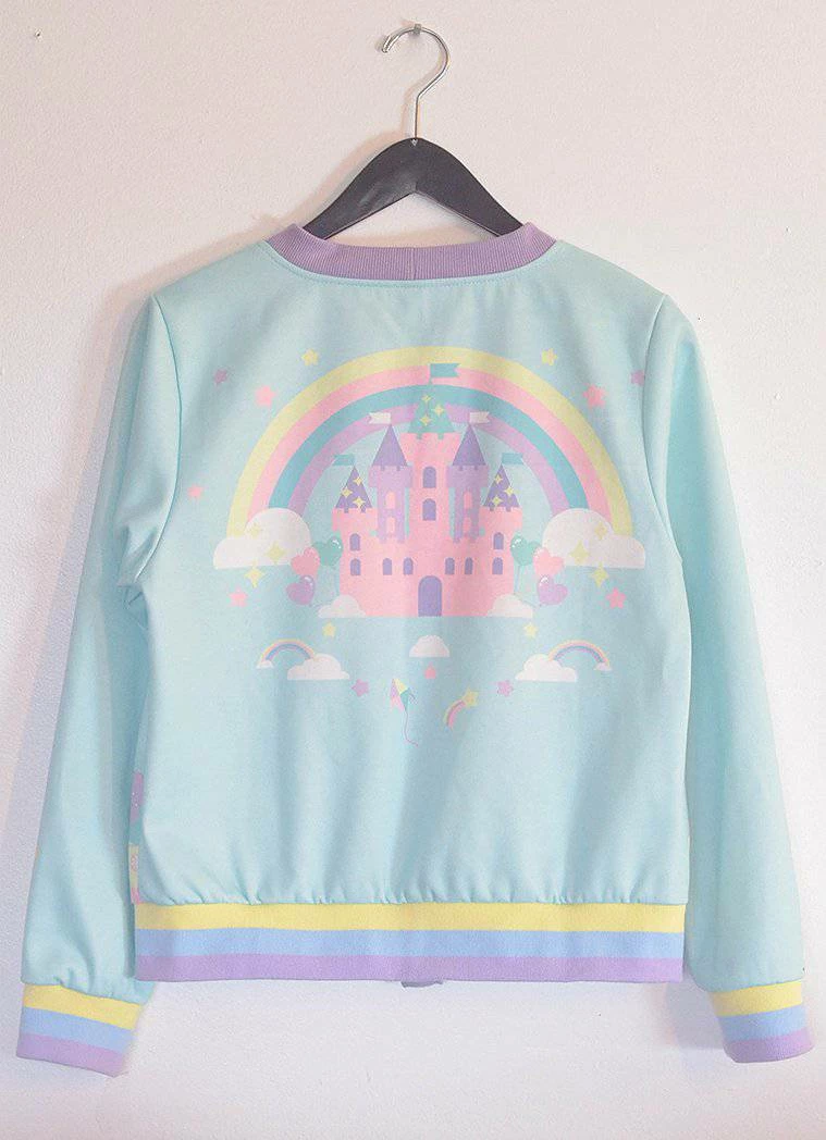 In Control Clothing Kawaii Castle Cardigan New In 4 In Control Clothing Kawaii Castle Cardigan New In