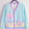 In Control Clothing Kawaii Castle Cardigan New In