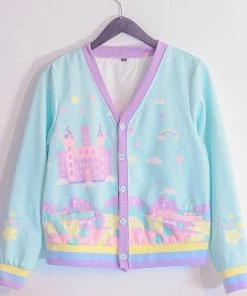 In Control Clothing Kawaii Castle Cardigan New In