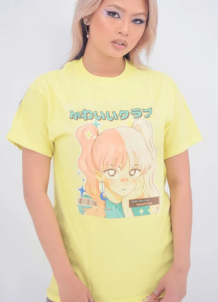In Control Clothing Kawaii Club T-Shirt 4 In Control Clothing Kawaii Club T-Shirt