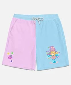 In Control Clothing Bestsellers Kawaii Color Block Treat Mid-Length Shorts