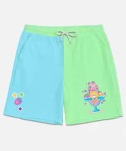 In Control Clothing Bestsellers Kawaii Color Block Treat Mid-Length Shorts