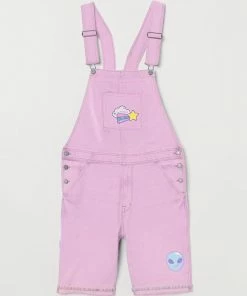 In Control Clothing Kawaii Galaxy Denim Overall Shorts Bestsellers