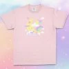 In Control Clothing Kawaii Moon Graphic Pastel Unisex T-Shirt New In