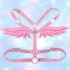 In Control Clothing Kawaii Pink Magical Wings Body Harness