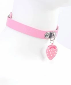 In Control Clothing Bestsellers Kawaii Strawberry Choker Necklace