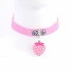 In Control Clothing Bestsellers Kawaii Strawberry Choker Necklace