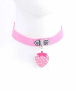 In Control Clothing Bestsellers Kawaii Strawberry Choker Necklace