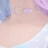 In Control Clothing Lavender Fairy Choker Necklace Accessories