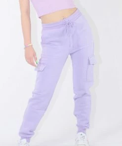In Control Clothing Lilac Cargo Joggers