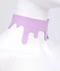 In Control Clothing Lilac Meltdown Choker Necklace