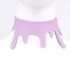 In Control Clothing Lilac Meltdown Choker Necklace