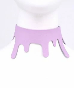 In Control Clothing Lilac Meltdown Choker Necklace